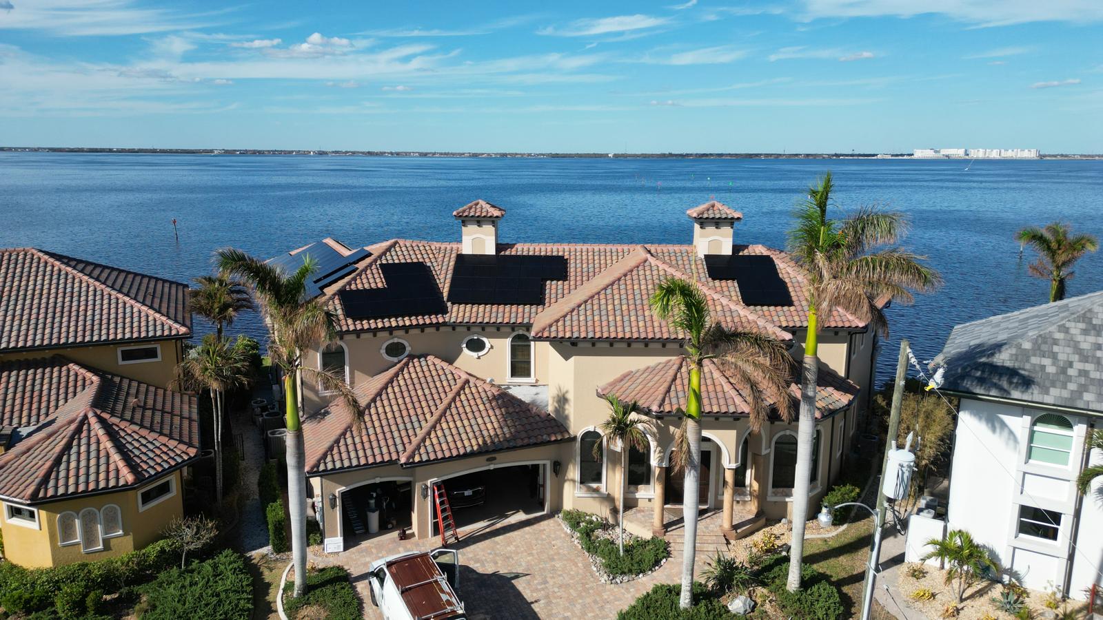 Residential solar system installed by S7 Solar in Southwest Florida